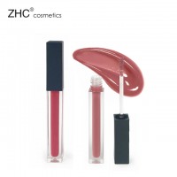 CC36376  Create Your Logo Lip Makeup Line Pinky Red Glossy Lip Gloss Lipgloss Vendor