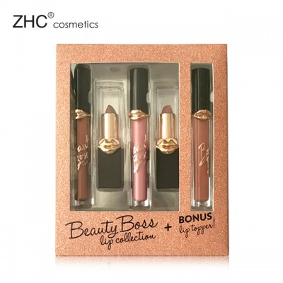 ZH3097 multi colour lipgloss high pigment lipstick fashion cosmetics